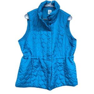 IZOD blue vest.